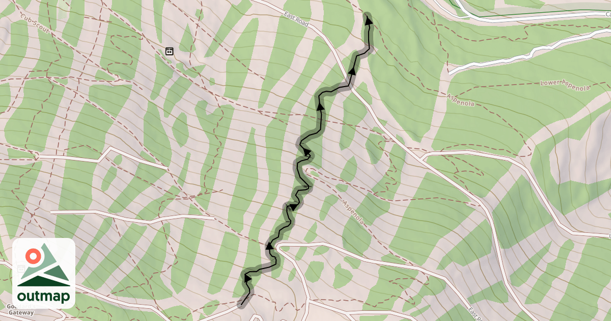 Map of Dogpatch trail