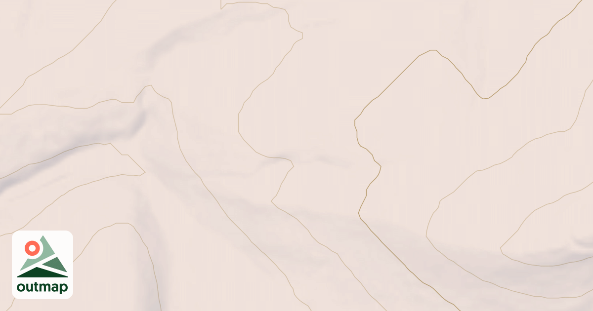 Map of NORTH HORSESHOE SPUR
