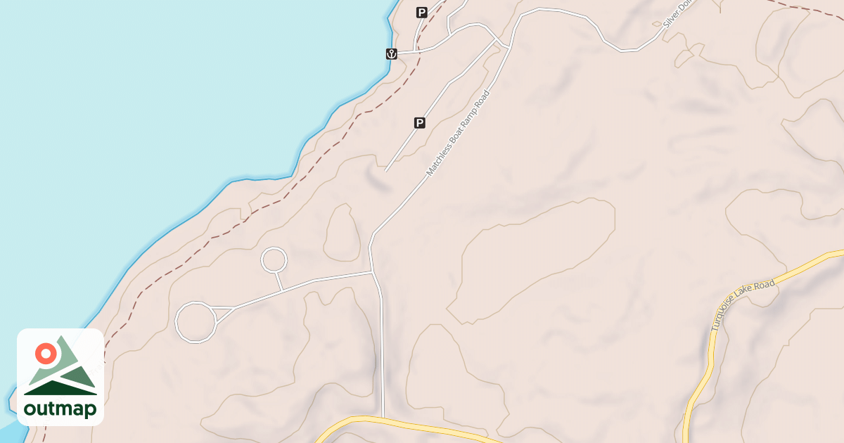 Map of MATCHLESS BOAT RAMP