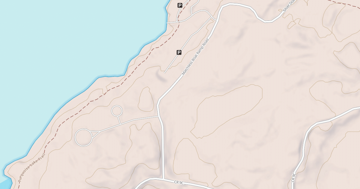Map preview of MATCHLESS BOAT RAMP