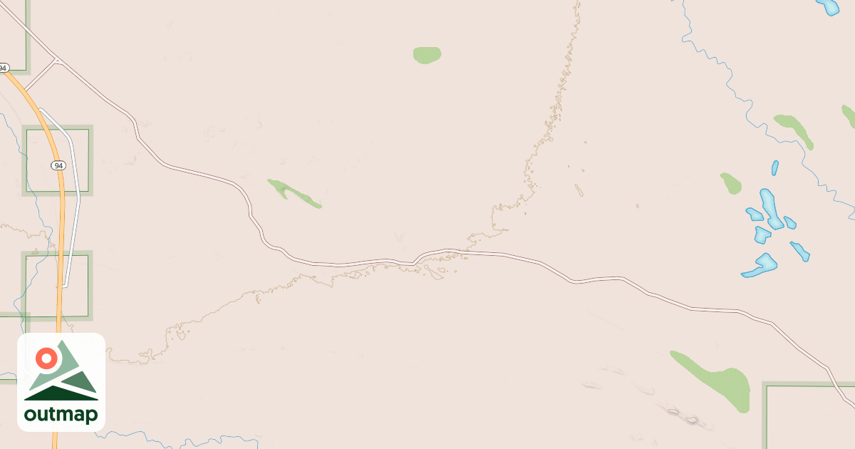 Map of HICKEY CREEK