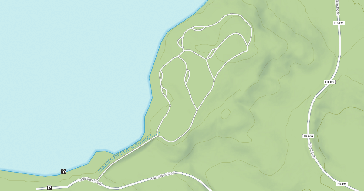 Map preview of LAKEVIEW CAMPGROUND