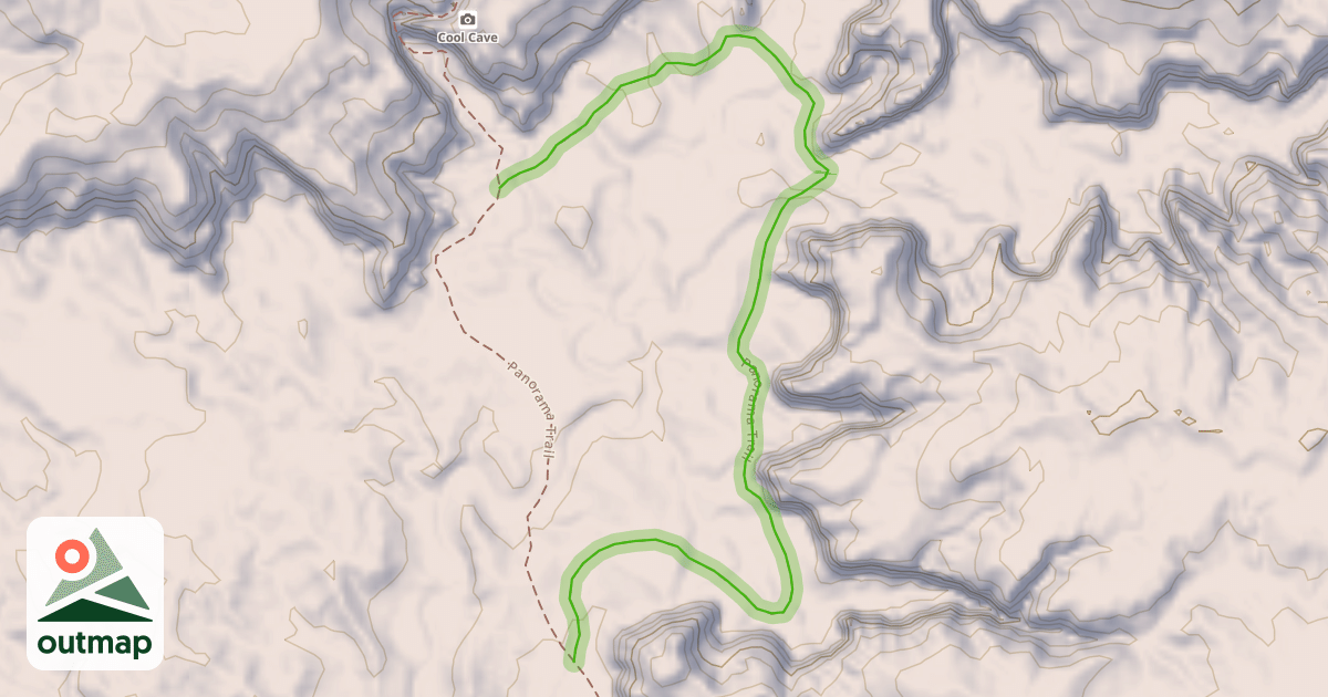 Map of Panorama Trail