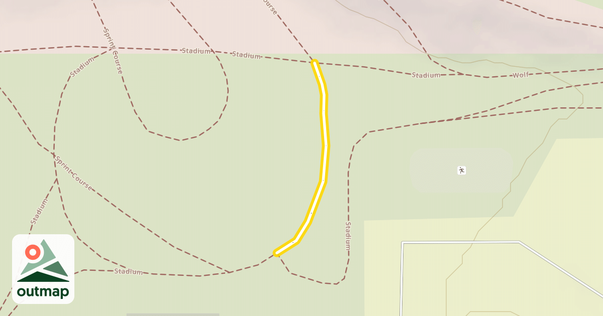 Map of Sprint Course