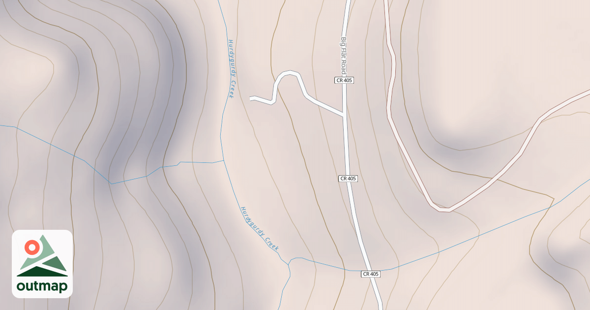 Map of HAYDEN'S GULCH