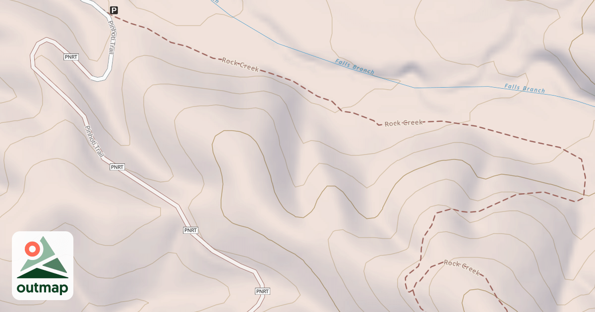 Map of Rock Creek Atv