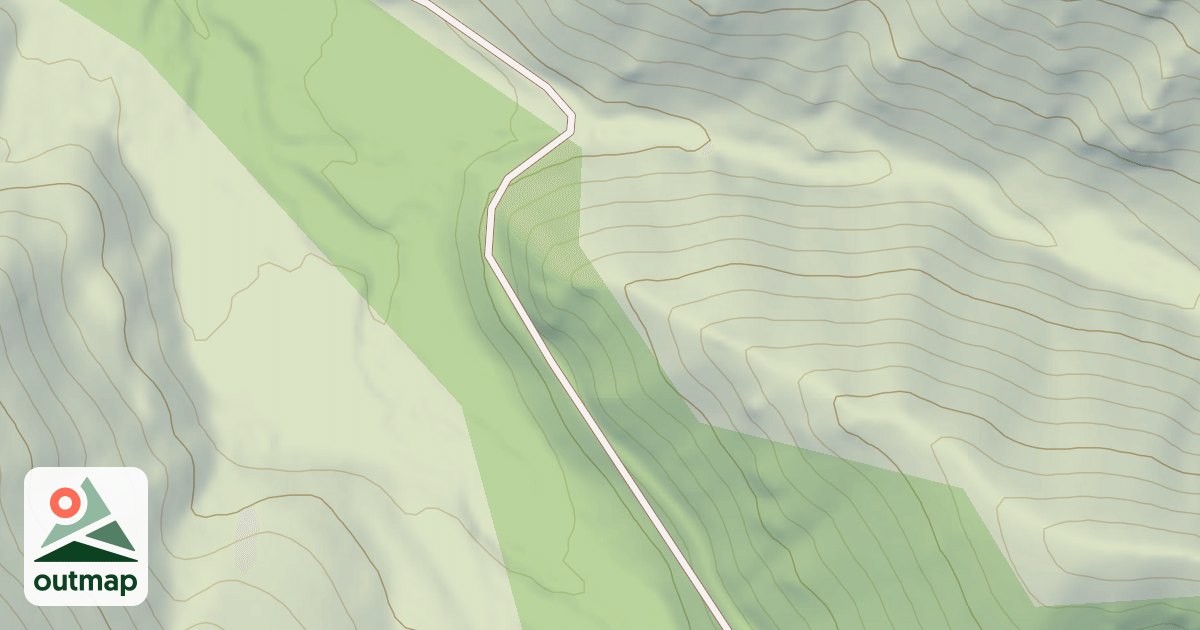 Map of (FDR) PIQUETT CREEK