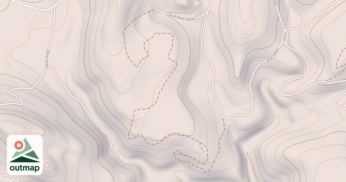 Map of BLM National GTLF Public Motorized Trails 315fb0f4-859f-4983-88ff-d9eebfe8c041