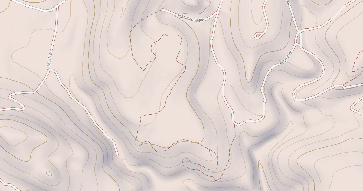 Map preview of BLM National GTLF Public Motorized Trails 315fb0f4-859f-4983-88ff-d9eebfe8c041
