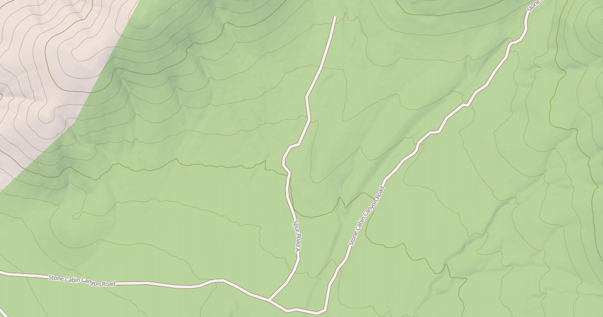 Map preview of SPUR ROAD A