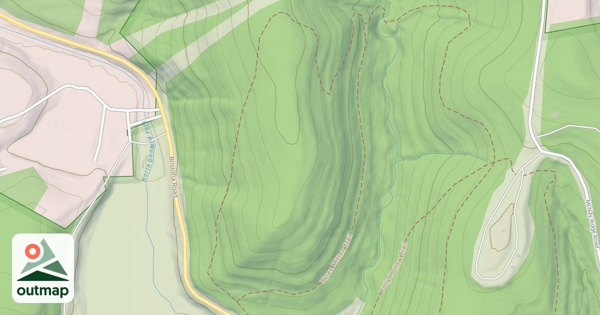 Map of Ryerson Station State Park Trails