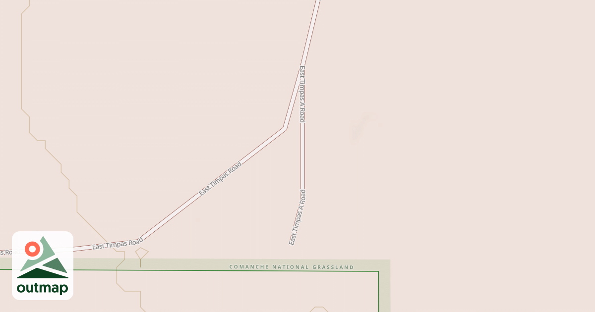 Map of EAST TIMPAS A