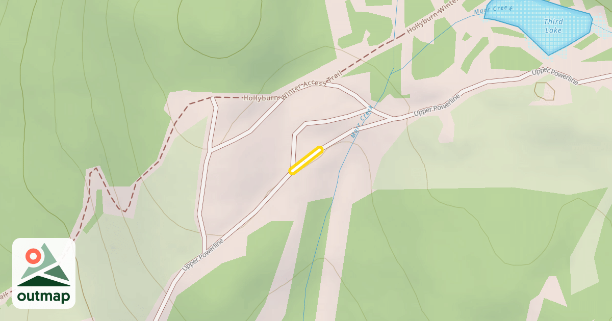 Map of Upper Powerline