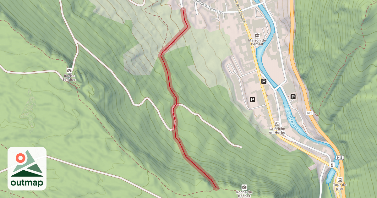 Map of Chnalour