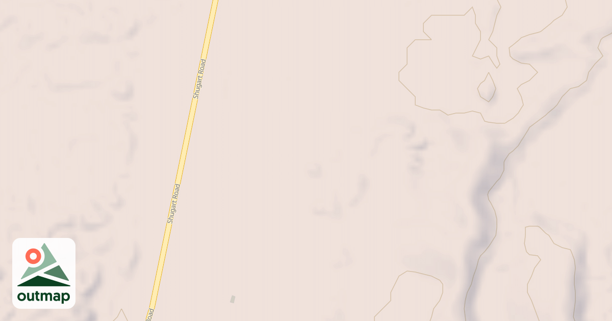 Map of Hackberry Trail System - Dunes Access