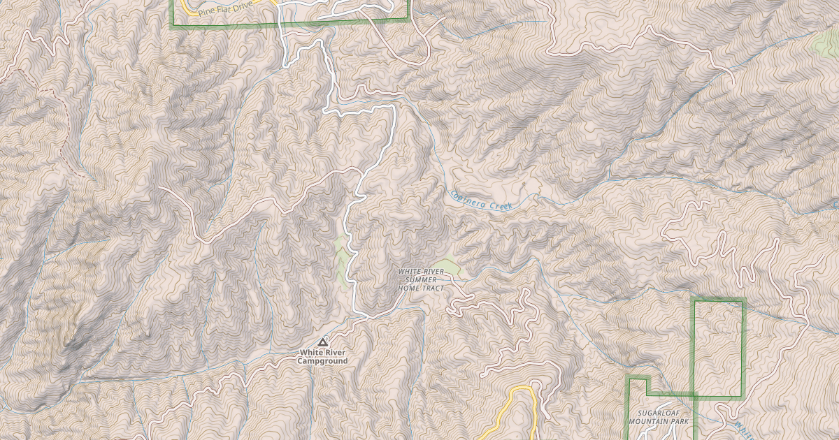 Map preview of CAPINERO