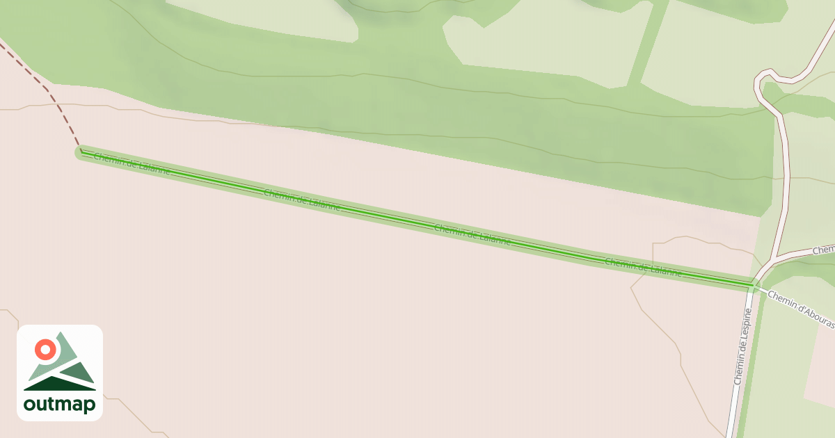 Map of Chemin de Lalanne
