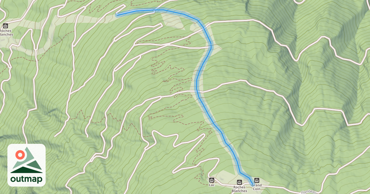 Map of Bois des coqs