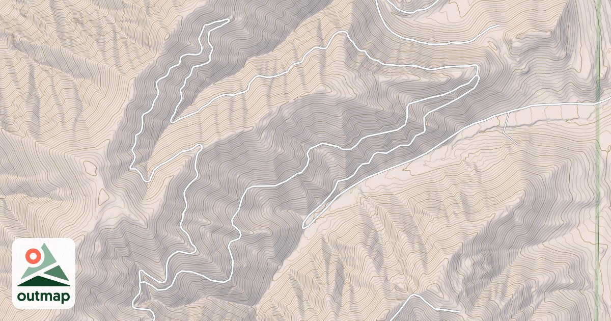 Map of COUGAR CREEK