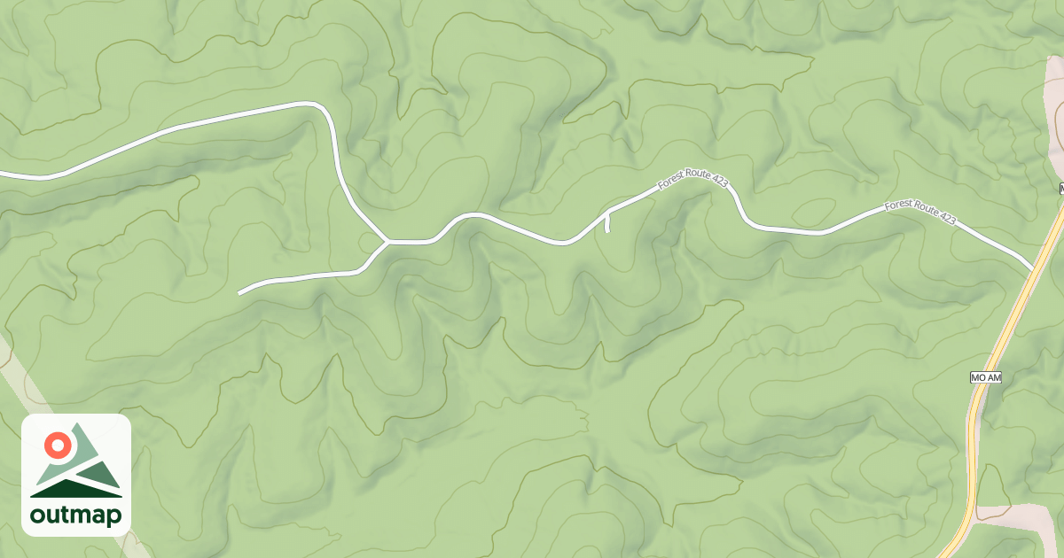 Map of PERKINS RIDGE