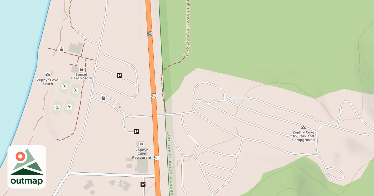 Map of CAMPGROUND SPUR J