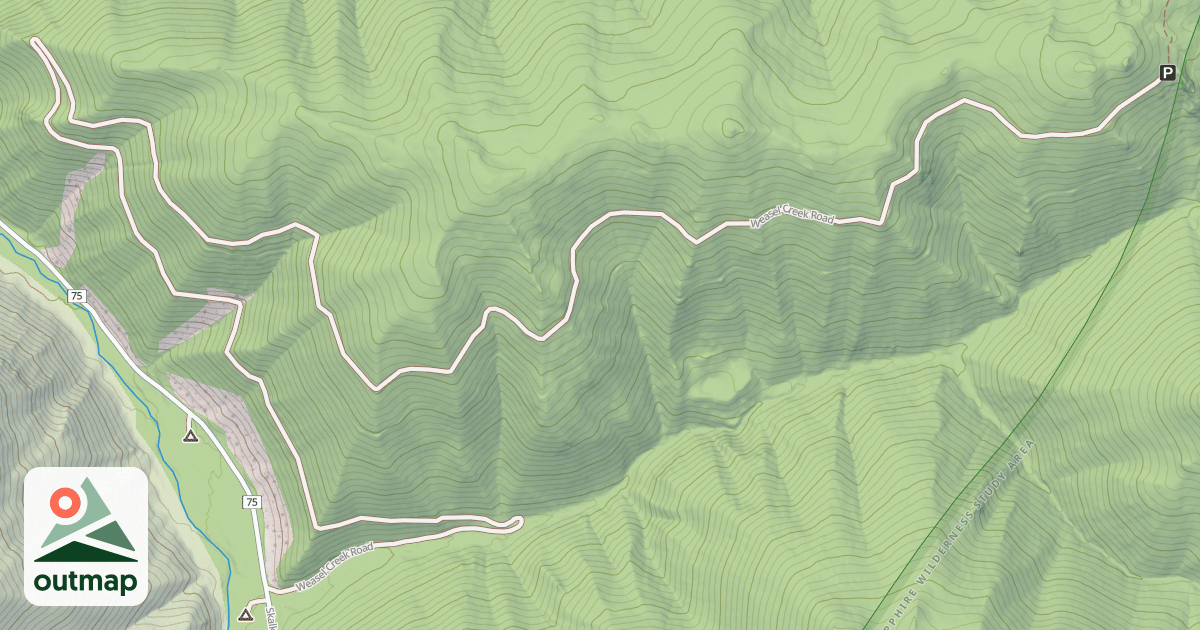 Map of (FDR) WEASEL CREEK