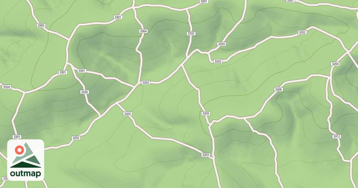 Map of USFS Motor Vehicle Use Map Trails 19017