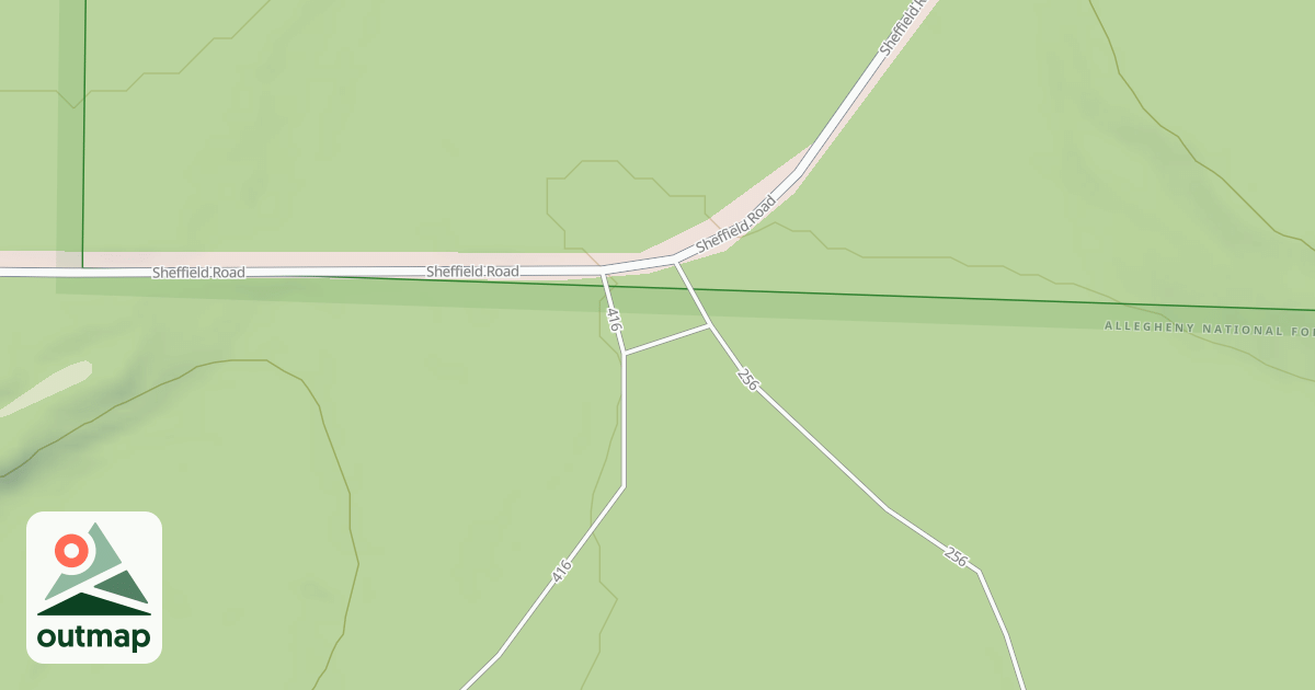 Map of GUSHER PLANK