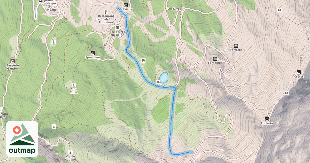 Map of Clos Sereis