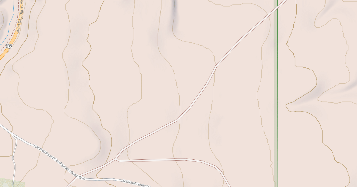 Map preview of USFS National Forest System Roads {3CE01728-00B7-47B0-8FCD-617BCBA3C44F}