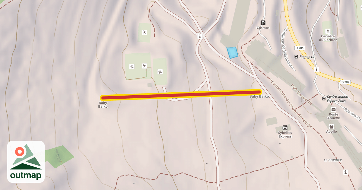 Map of Baby Baiko
