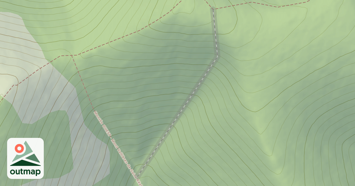 Map of Ligne Skiable