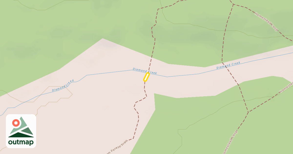 Map of Demonstration Forest Trail