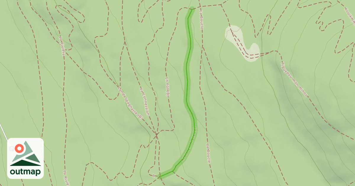 Map of Arbre en Arbre (A)