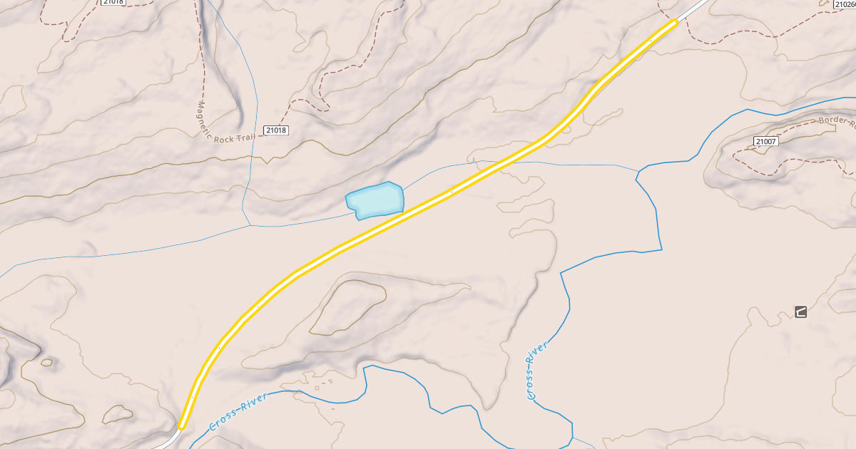Map preview of Gunflint Narrows