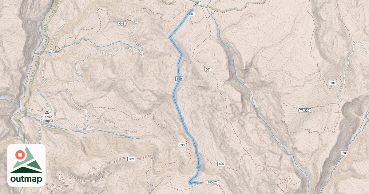 Map of Devil Mountain Trail