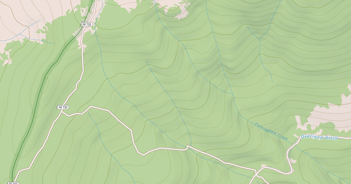 Map preview of Schoneman Ditch Camp