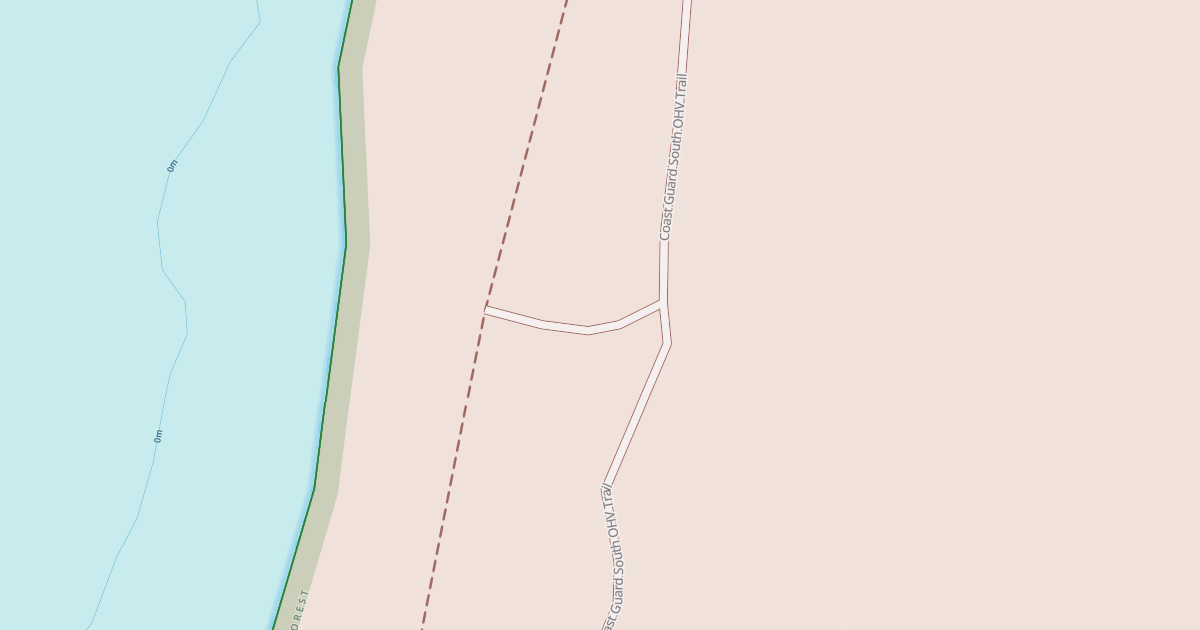 Map preview of USFS Motor Vehicle Use Map Trails 8498