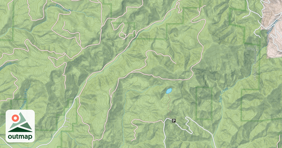Map of BATTLE LAKE