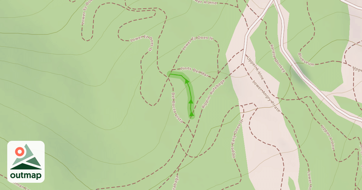Map of Shady Acres