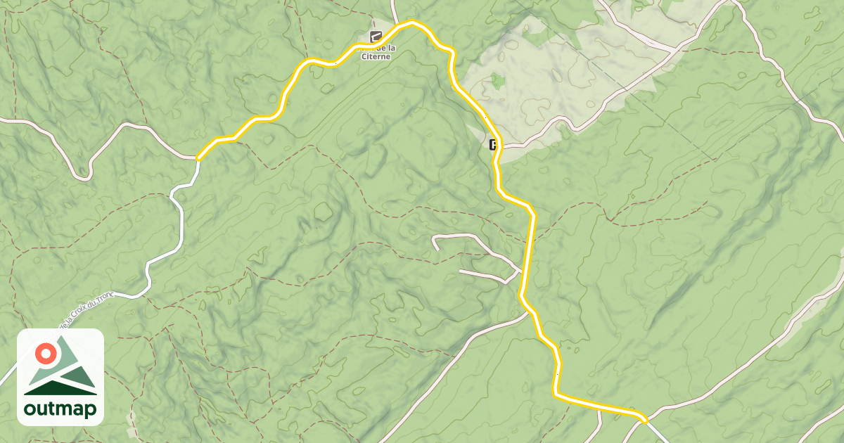 Map of Route de Chaux Sèche