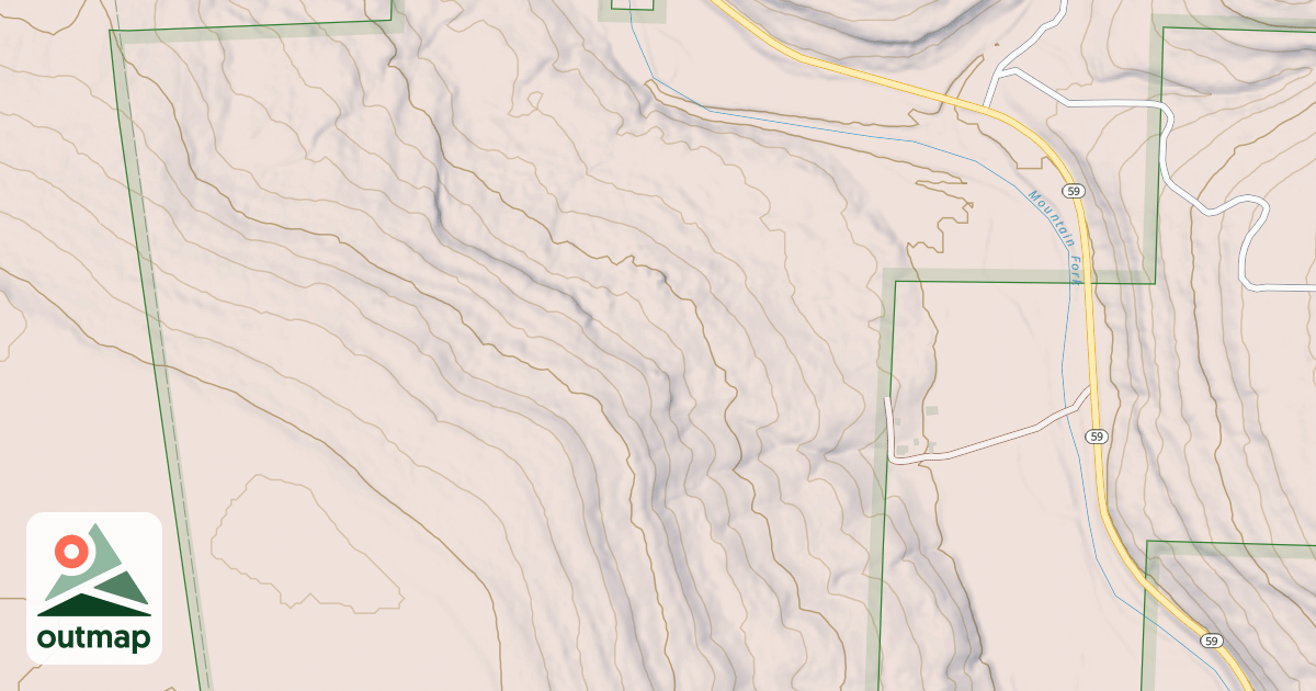 Map of USFS Motor Vehicle Use Map Roads {F5753C3C-02E5-4C7A-9DA0-E0421F731EBE}