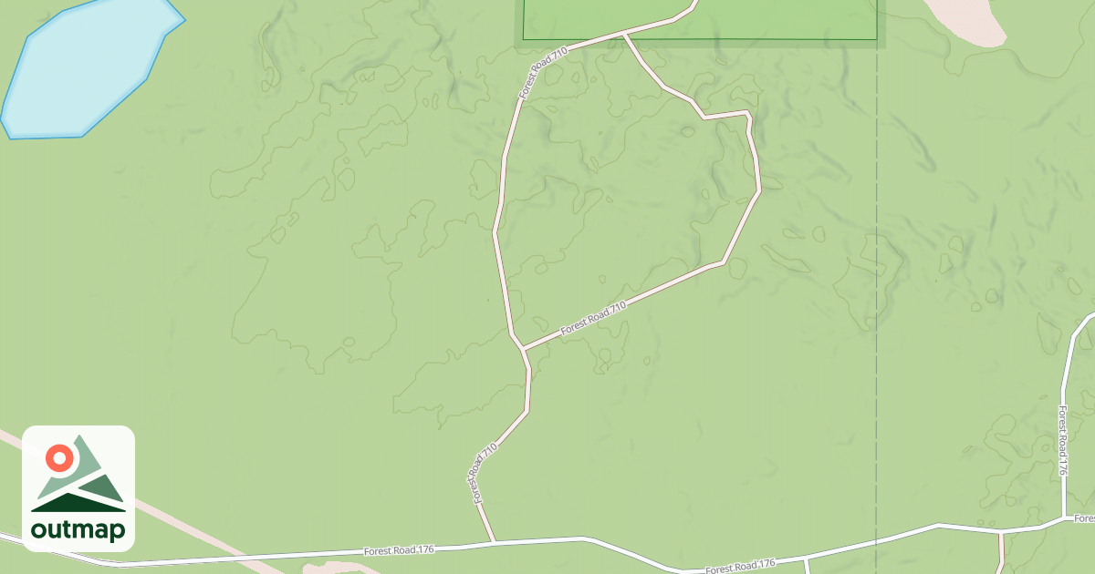 Map of FR 710