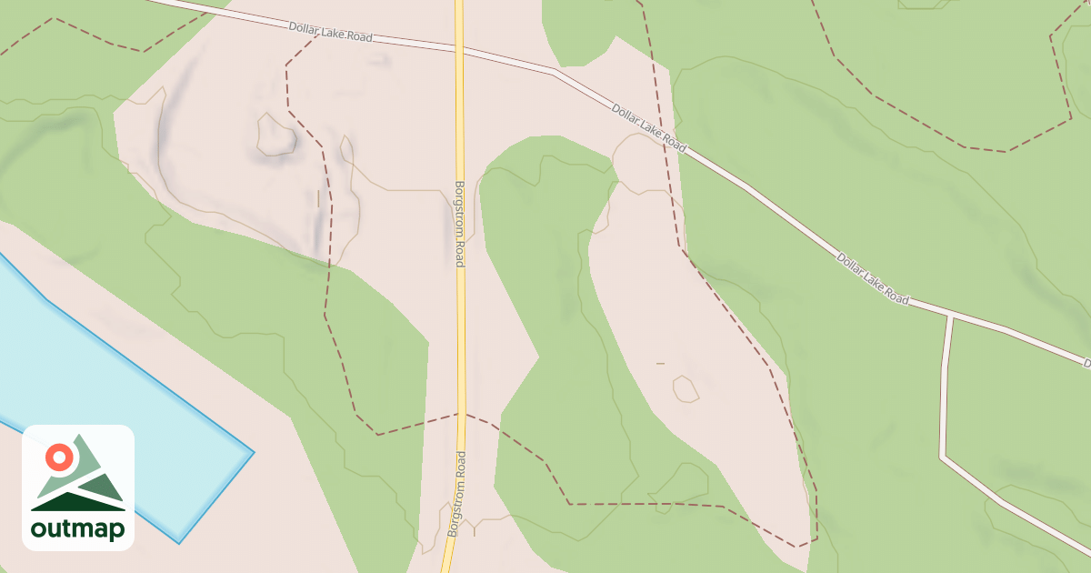 Map of Newberry-rexton Motorcycle Trail