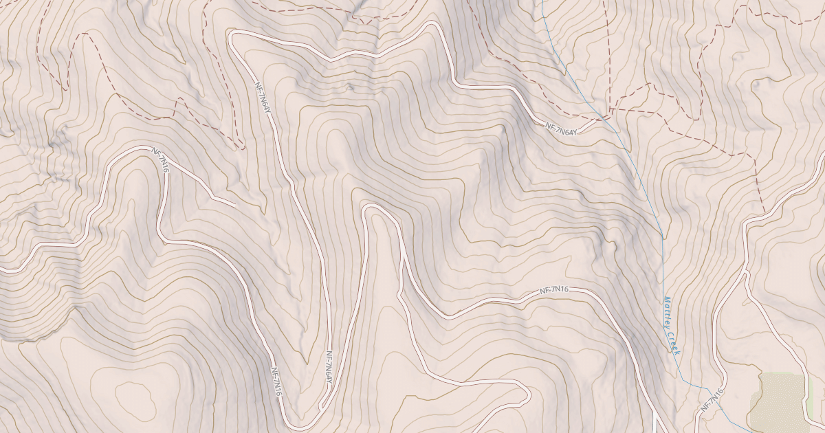 Map preview of USFS Motor Vehicle Use Map Roads {D773FB30-82D8-423D-9990-16B8300C2C09}