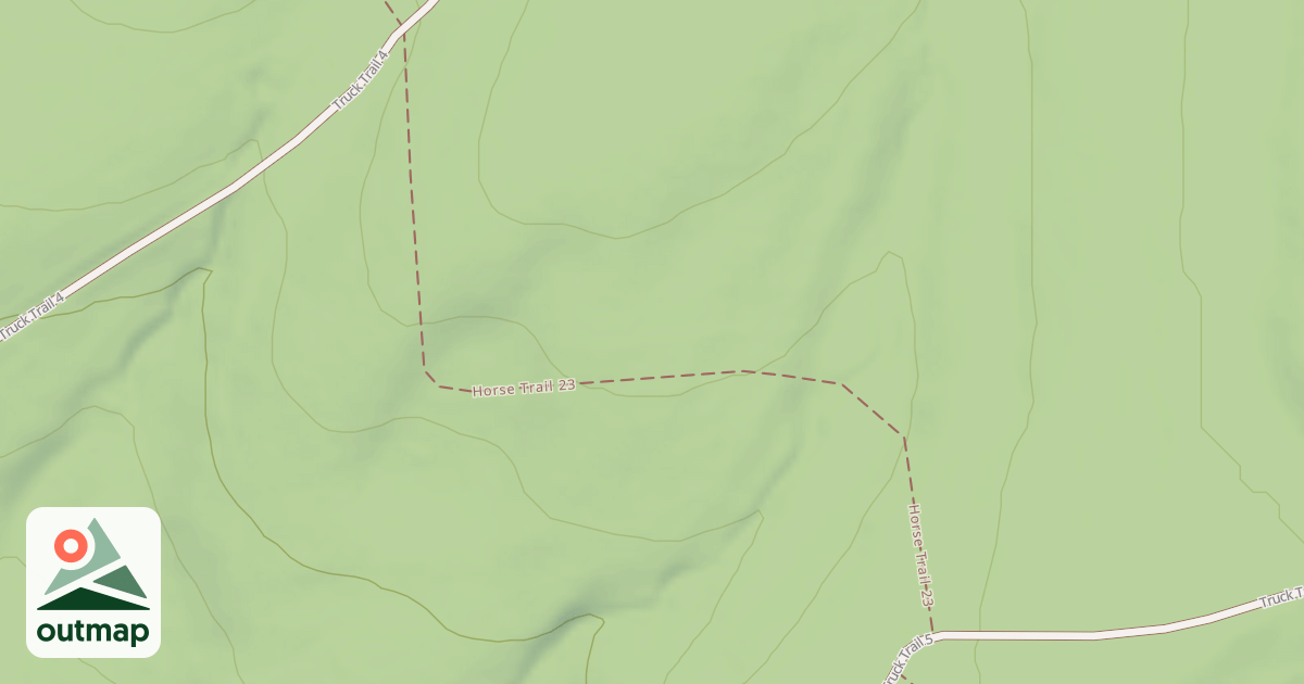 Map of Horse Trail 23