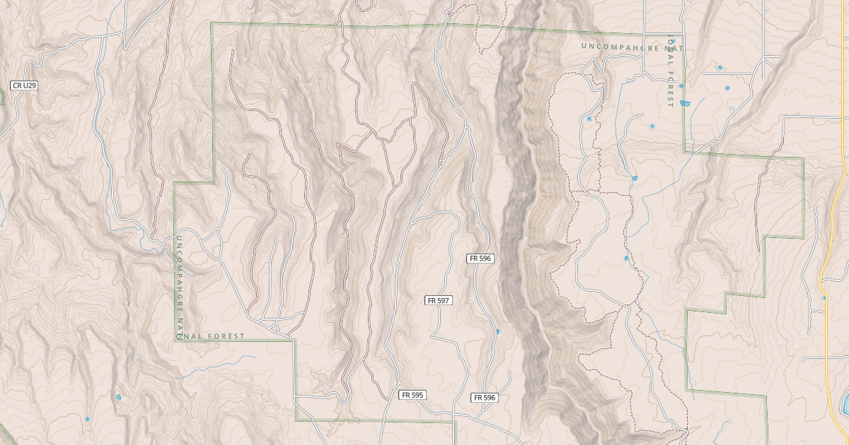 Map preview of MCKEE DRAW