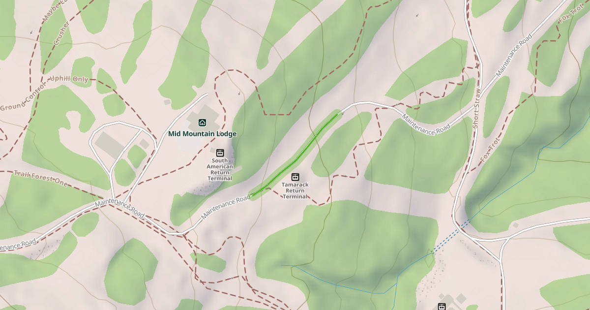 Map preview of Maintenance Road