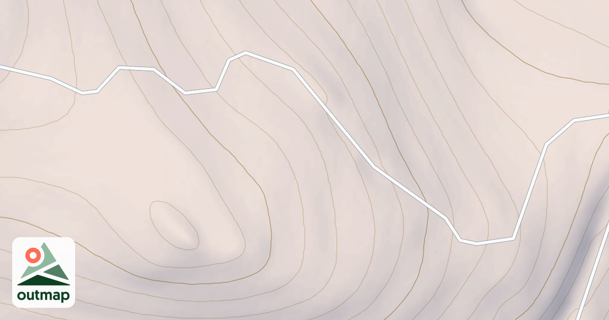 Map of DUCK CREEK SPUR