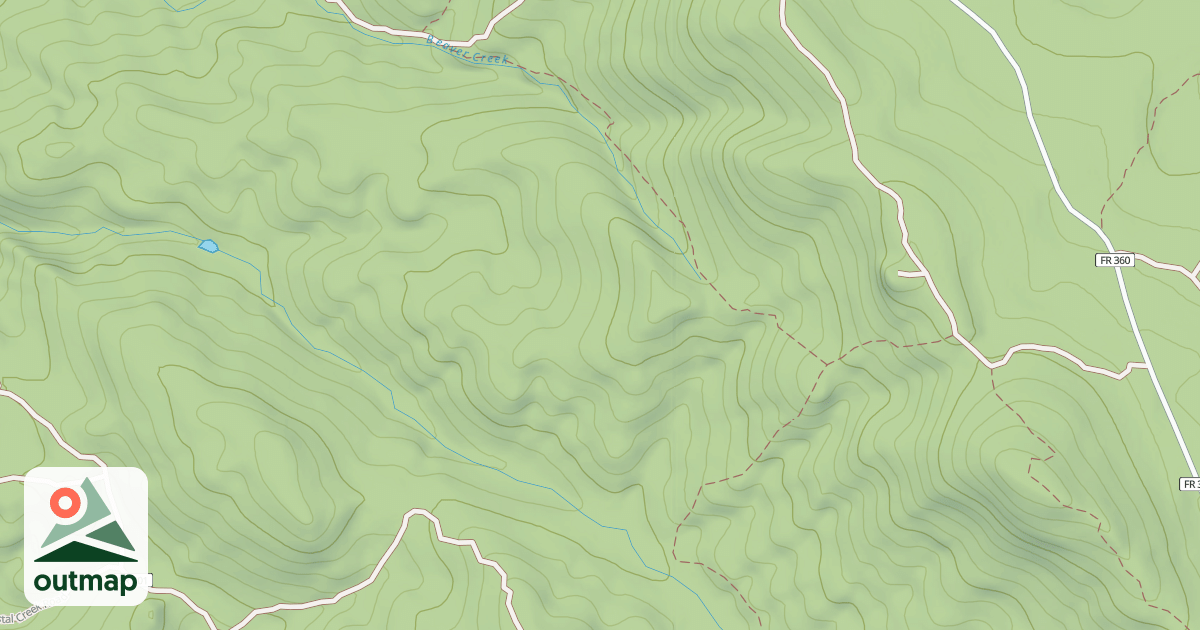 Map of Beaver Creek